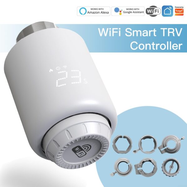 Smart Wi-Fi Thermostat Valve